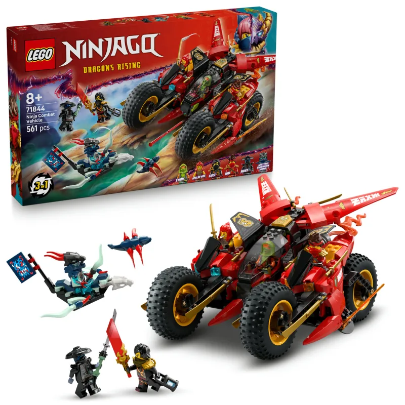 LEGO NINJAGO® 71844 Bojové vozidlo nindžov
