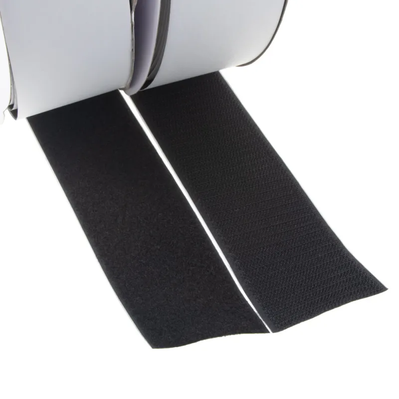 Suchý zip samolepící, SET smyčky+háčky 50mm x 25m w31150