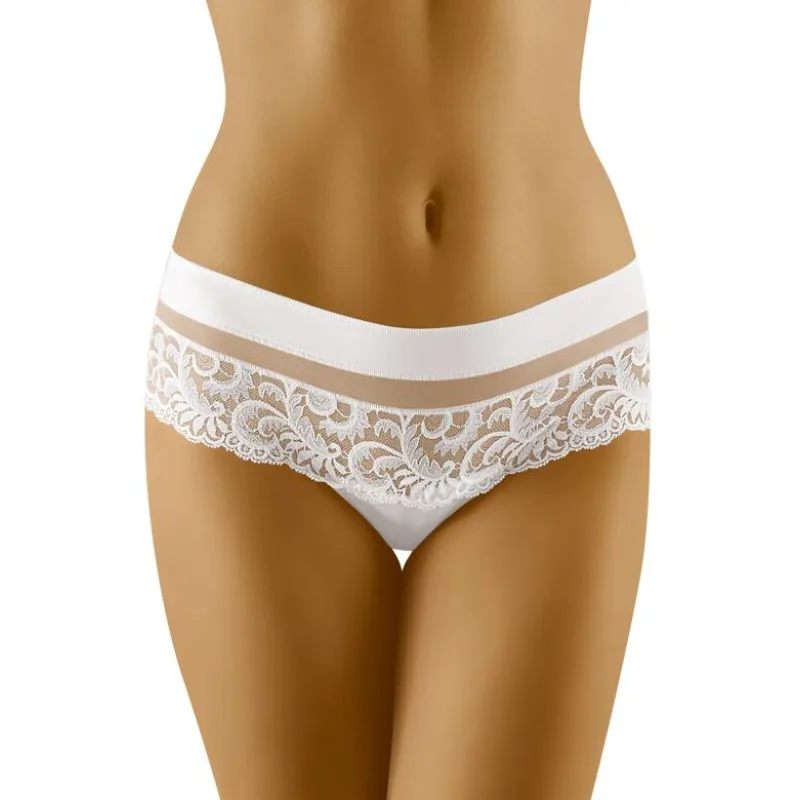Čipkované brazilky Cantata biele M