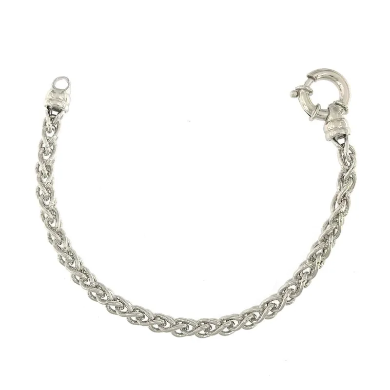 Strieborný náramok spiga dĺžka náramku 19cm