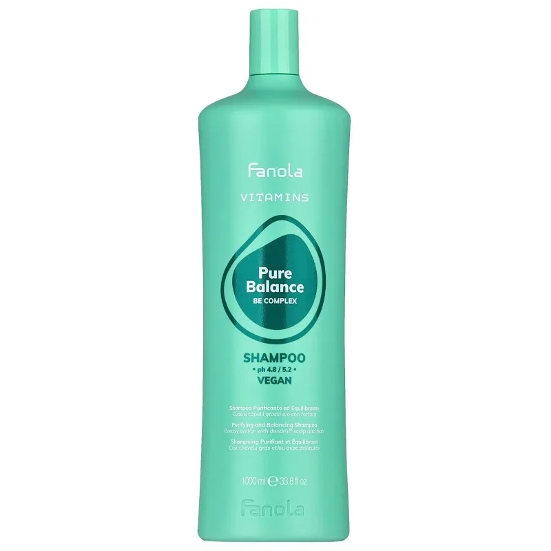 FANOLA Vitamins Pure Balance Shampoo 1000ml - šampón proti lupinám a mastným vlasom
