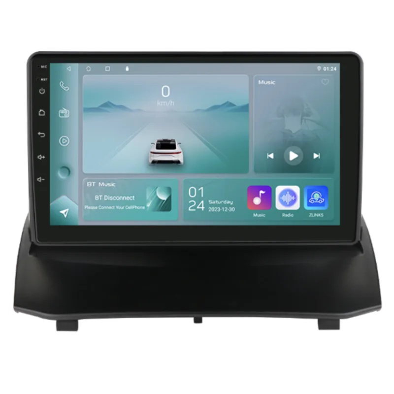 HIZPO KXFDFST91 Autorádio 9" Android 13 Ford Fiesta Model: P9002CP (2+32GB) CHR715