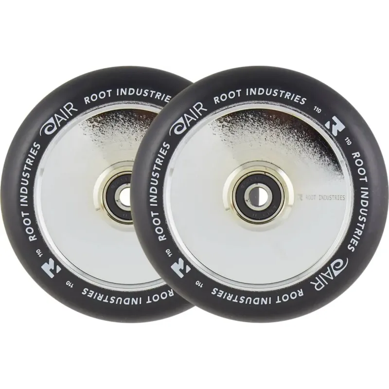 Root Air 110mm Black Pro Scooter Wheels 2-pack - Mirror