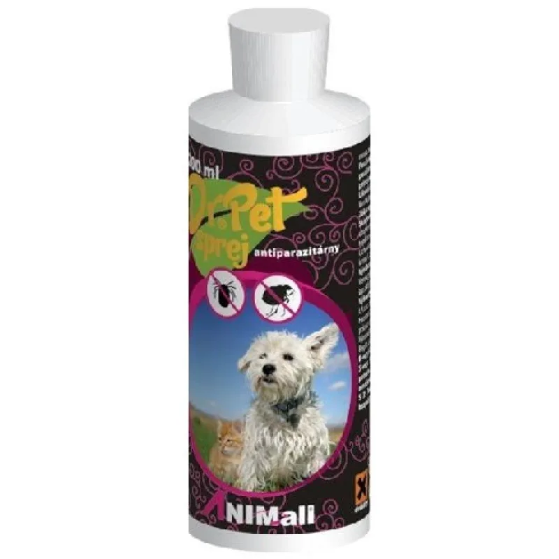 Animall Professional Care Dr.Pet antiparazitárny sprej s repelentným účinkom pre psy a mačky 200 ml