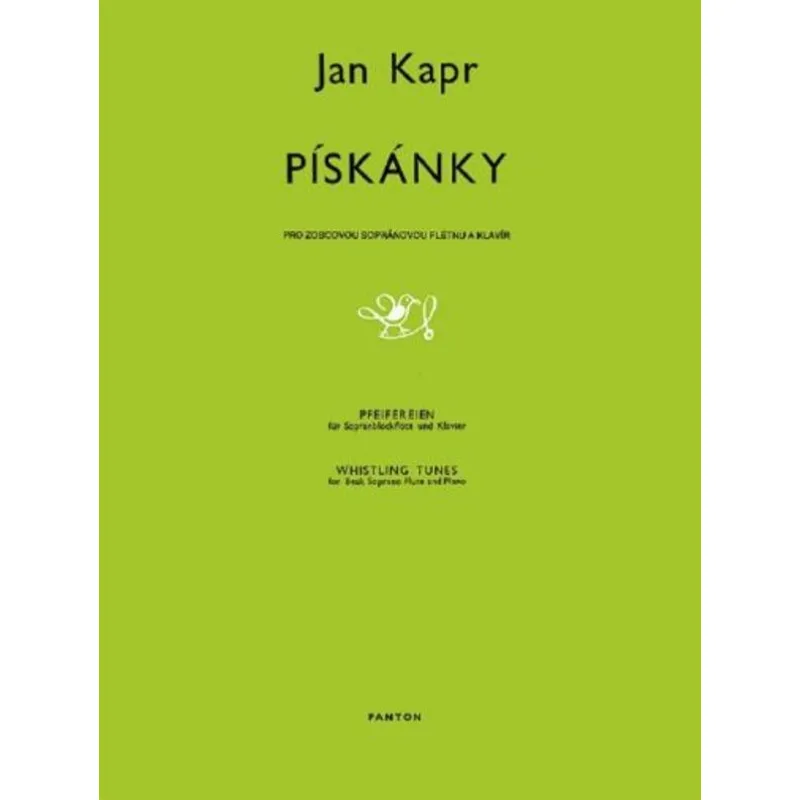 Schott Music Panton Pískánky pro zobcovou sopránovou flétnu a klavír