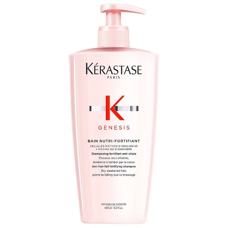 KÉRASTASE Genesis Bain Nutri-Fortifiant Shampoo 500ml - šampón proti padaniu pre suché vlasy