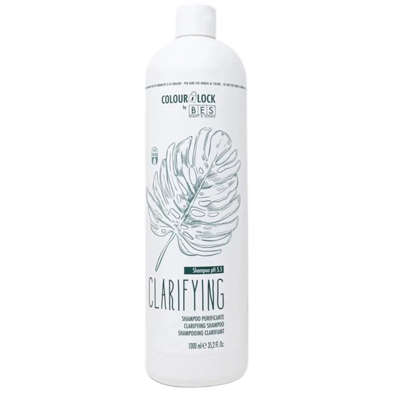 BES Colour Lock Clarifying Shampoo pH 5,5 - šampón pred farbením vlasov 1000ml