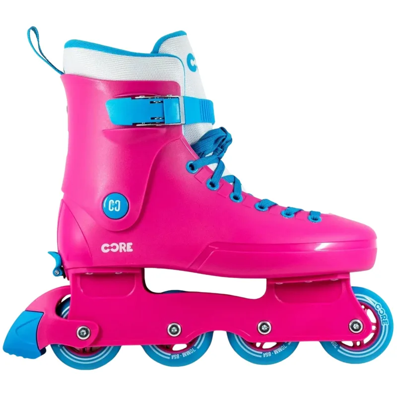 Core Retro Nastavitelný Kolečkové Brusle Dětské (Růžová|40-43)