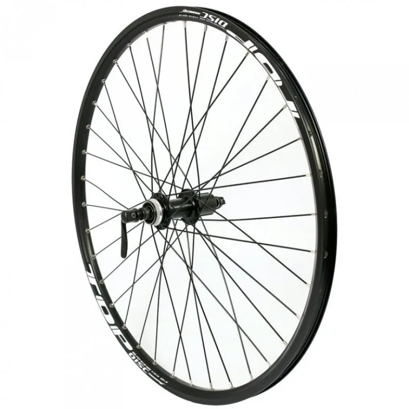 Zapletené kolo 26" 559-19 Top Disc zadní 36 děr RU Centerlock černé
