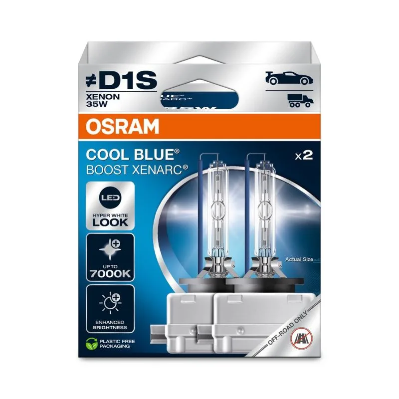 Osram xenonová výbojka D1S 35W XENARC Cool Blue BOOST BOX