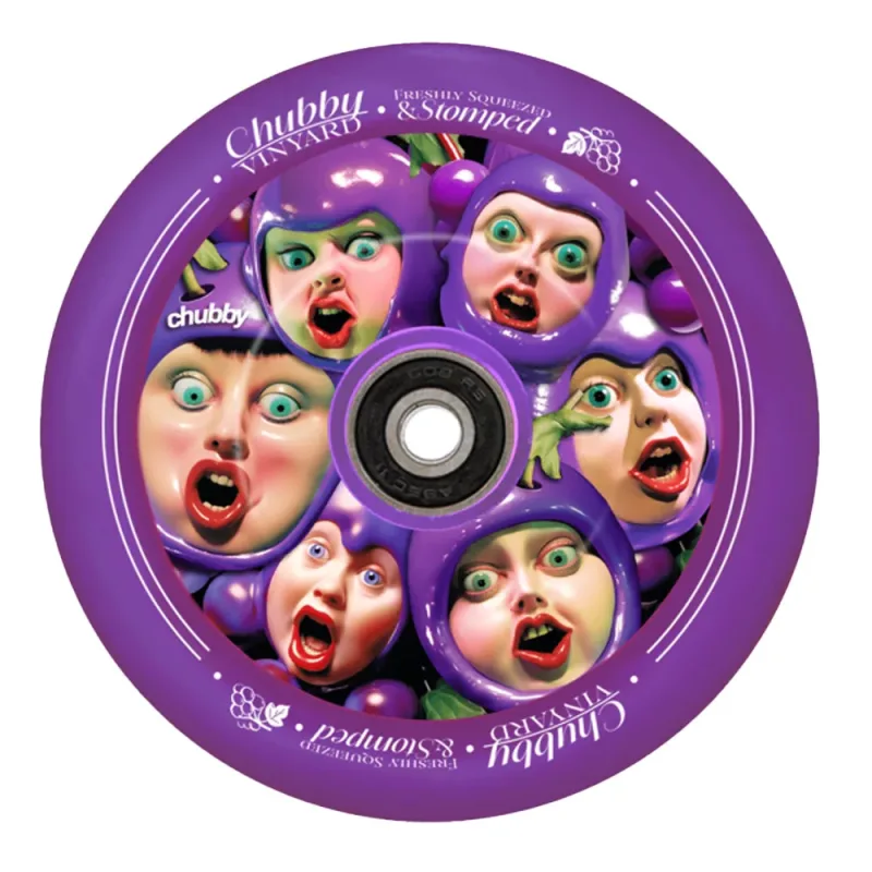 Chubby Wheels Co Melocore 110mm Wheel - Grape Juice