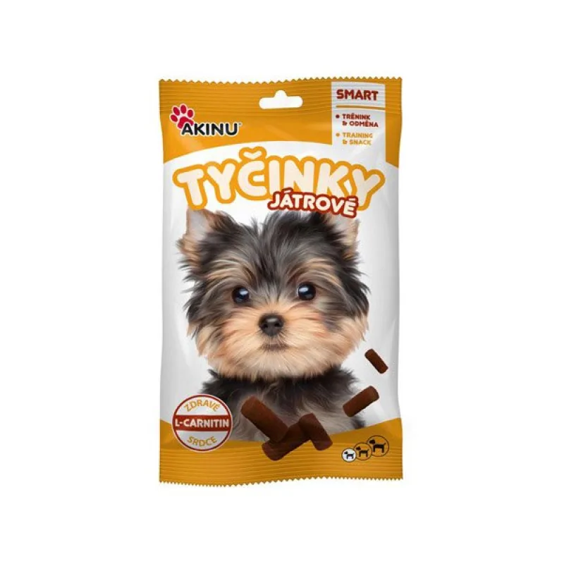 AKINU Tyčinky pečeň L- carnitin 60g