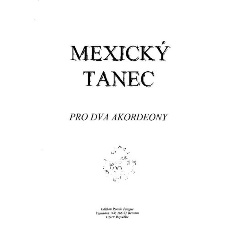 Edition Rondo Prague Mexický tanec