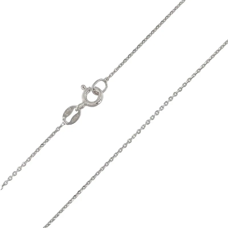 Strieborná retiazka anker double DC tenká dĺžka retiazky 45cm