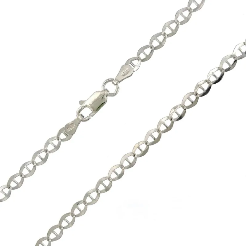 Strieborná retiazka marina open dĺžka retiazky 45cm