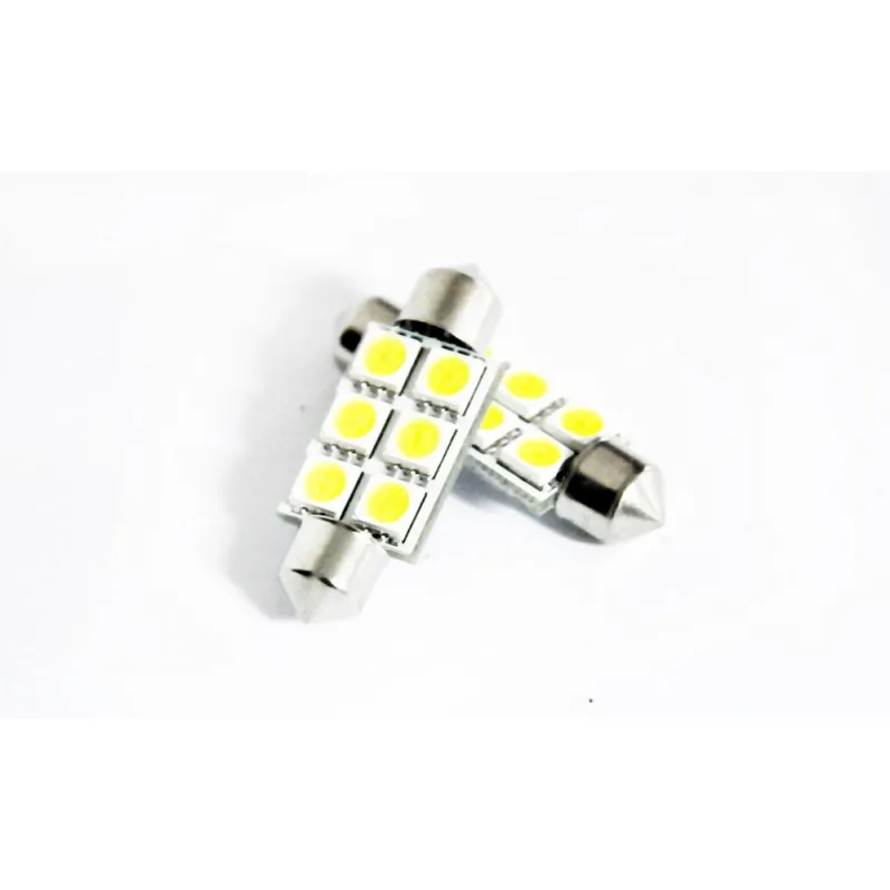 6-SMD 5050 LED dióda sufit 10x36mm