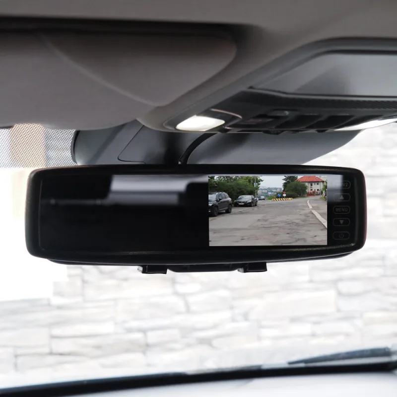 LCD monitor 4,5" na zrcátko, bluetooth + ext. mikrofon ds-450bl