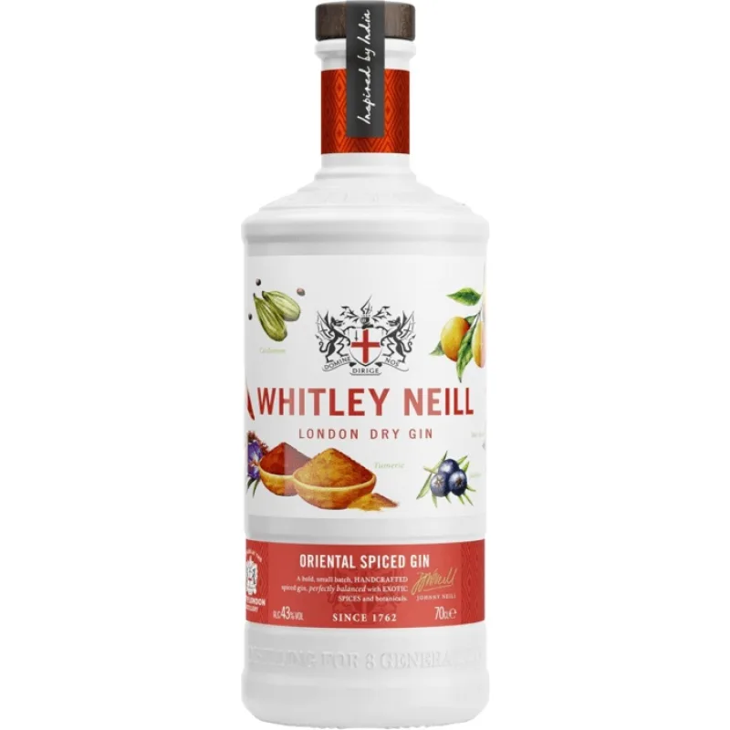 Whitley Neill Oriental Spiced Gin 43% 0,7l