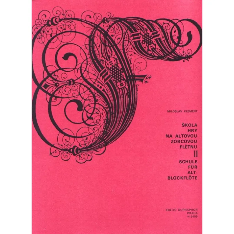 Škola hry na altovou zobcovou flétnu 2. - POŠKOZENÝ KUS (SLEVA)