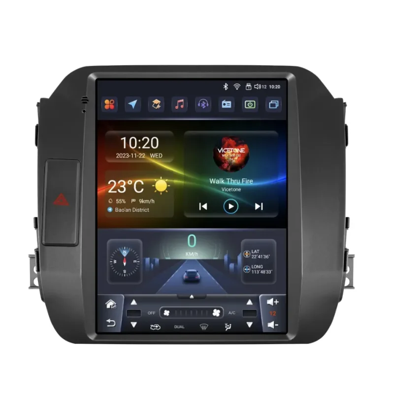 HIZPO KSPG9701 9,7“ Android 13 Autorádio KIA Sportage III Model: 6S9701 (6+64GB) CHR1473_6S9