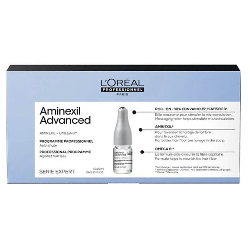LOREAL Professionnel Serie Expert AMINEXIL 10x6ml - intenzívna kúra proti padaniu vlasov