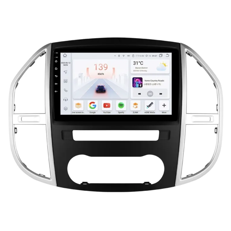 HIZPO KXBZVT101 Autorádio 10,1“ Android pro Mercedes-Benz Vito W447 Model: P101002CP (2+32GB) CHR1073