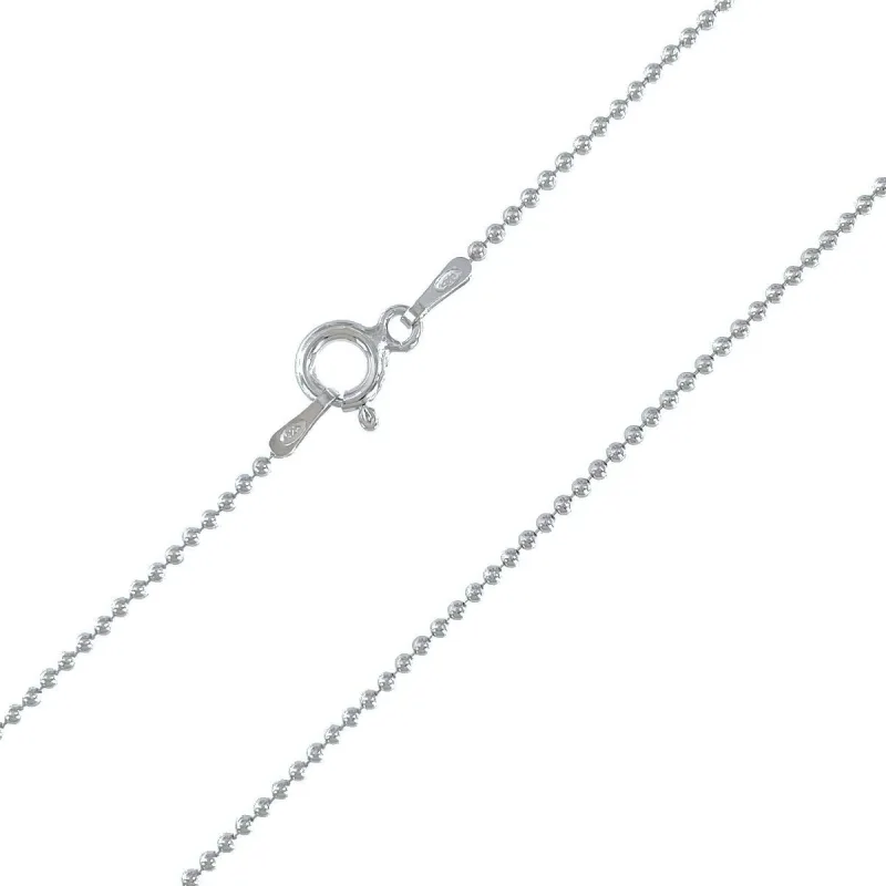 Strieborná retiazka guličková 1,2mm dĺžka retiazky 40cm