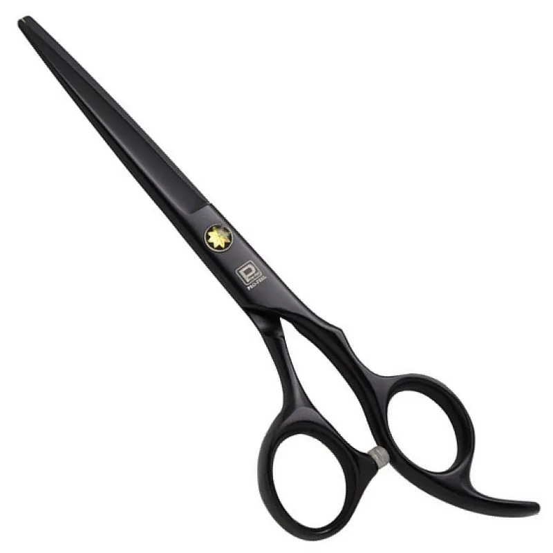 PRO FEEL JAPAN KKC-60 Black - profesionálne kadernícke nožnice na vlasy 6 '- čierne