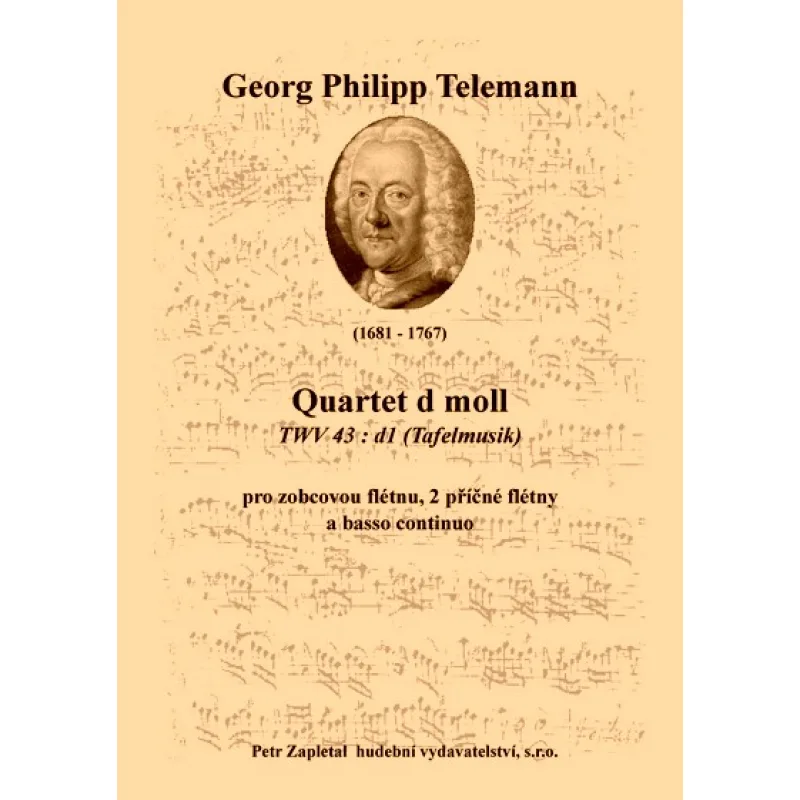 NotaNota Quartett d moll (TWV 43:d1, Tafelmusik)