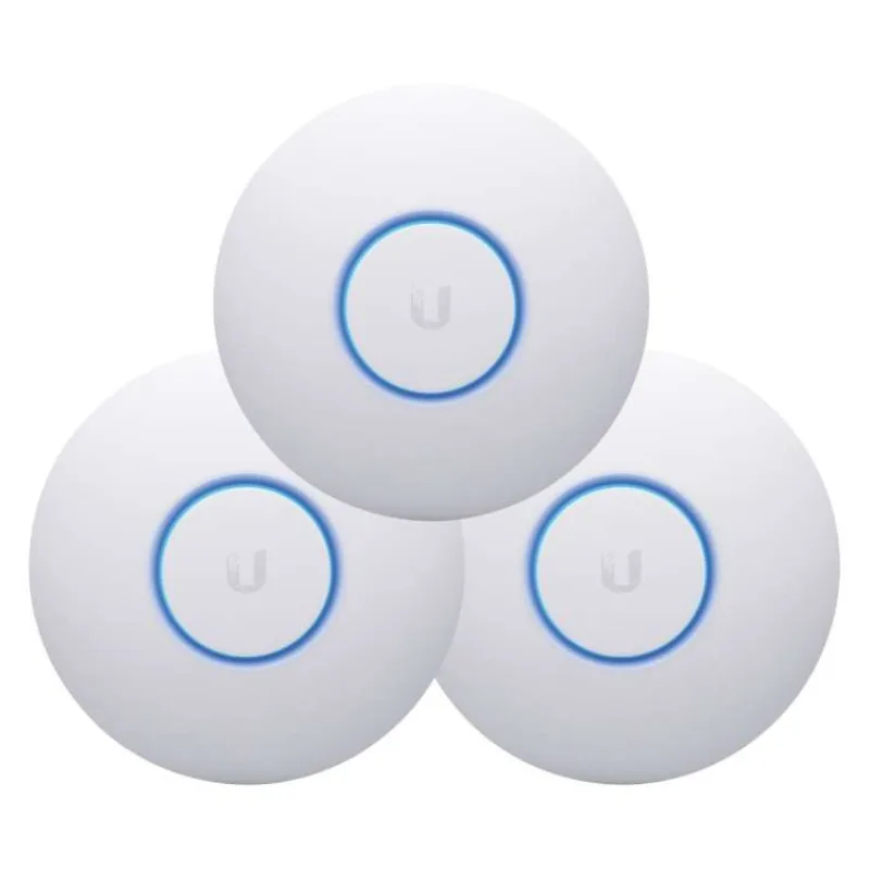 Ubiquiti UAP-nanoHD-3 - Compact UniFi Wave2 AC AP, bez PoE adaptéra, 3-pack (UAP-nanoHD-3)