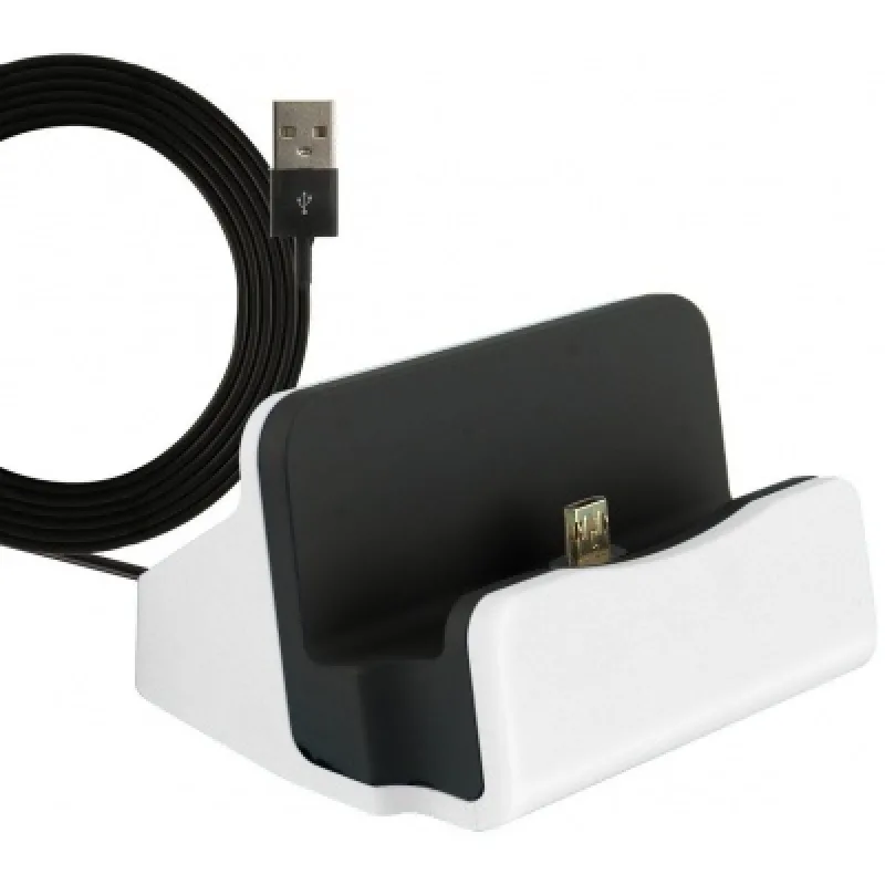 NONAME Univerzální stolní kolébka s oboustranným microUSB konektorem PCI-230