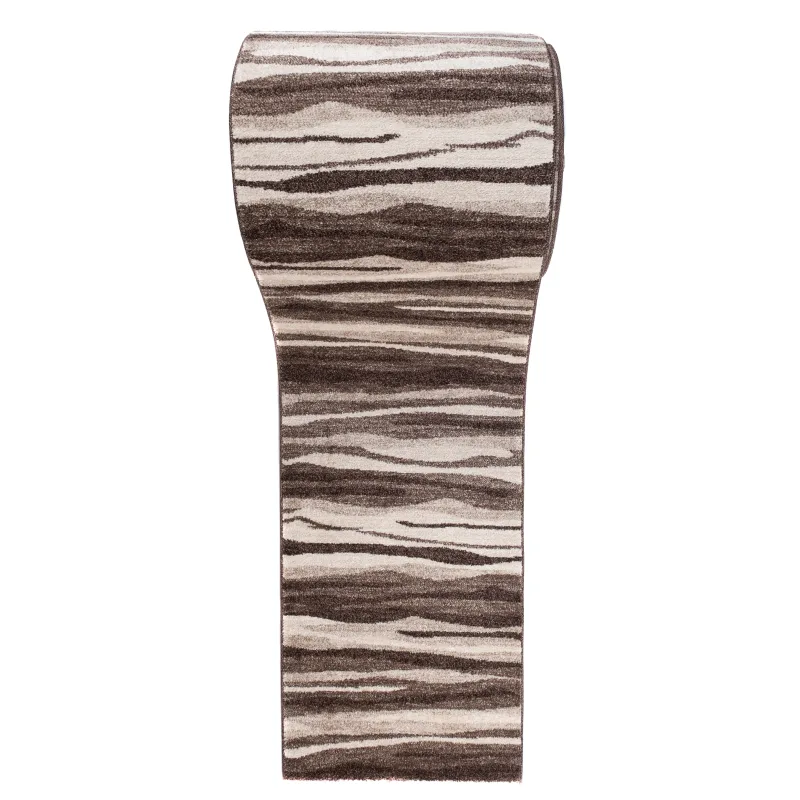 Chemex Behúň na mieru Ostrava - sedmička - hnedý Rozmer koberca: 100 cm