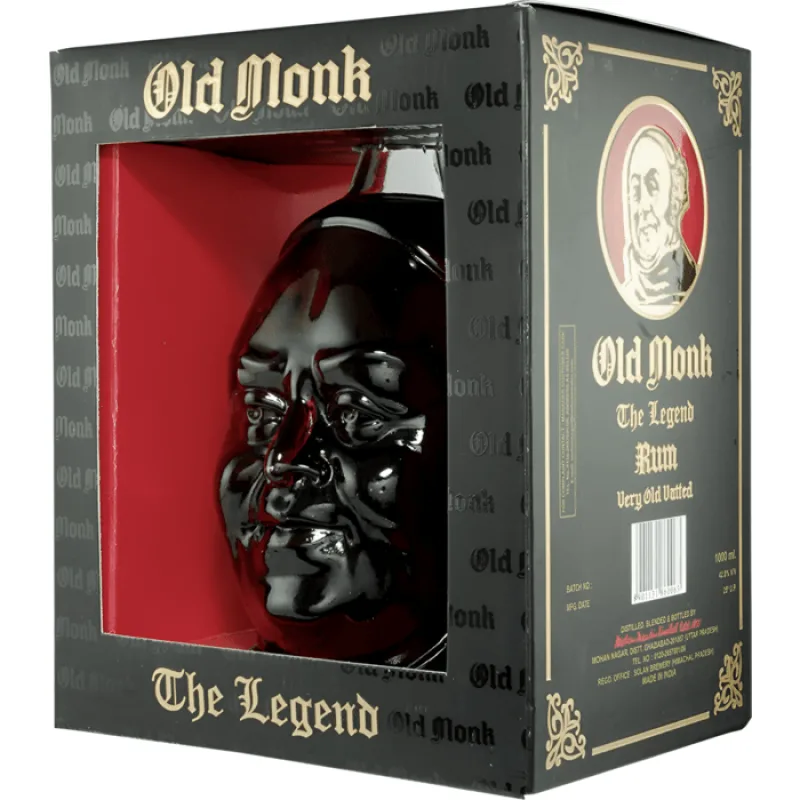 Old Monk The Legend 42,8% 1,0 l (kartón)