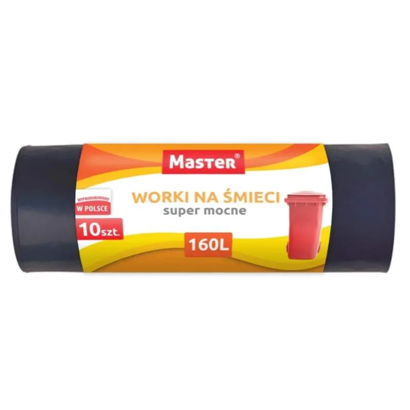 Vrecia do odpadkového koša Master 160L - 10ks