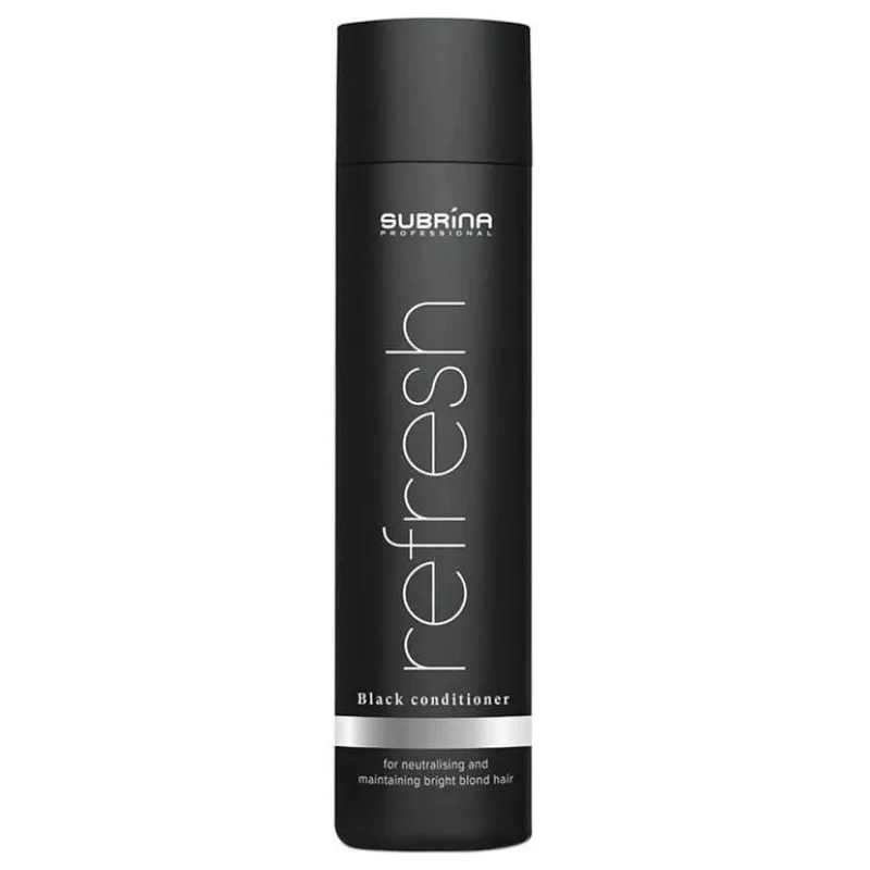 SUBRÍNA Refresh Black Conditioner 250ml - čierny kondicionér pre chladný odtieň blond vlasov