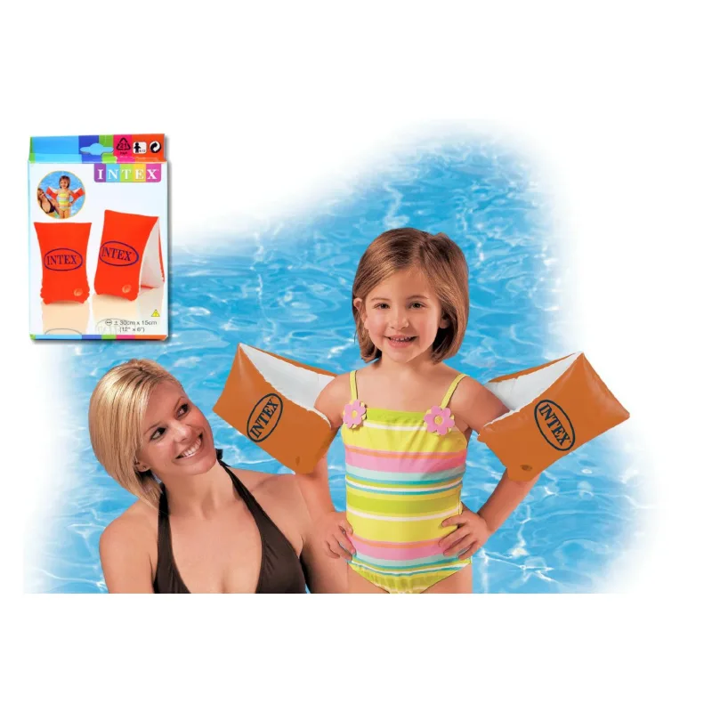 Intex Teddies Rukávniky nafukovacie 30x15cm v krabici 6-12 rokov