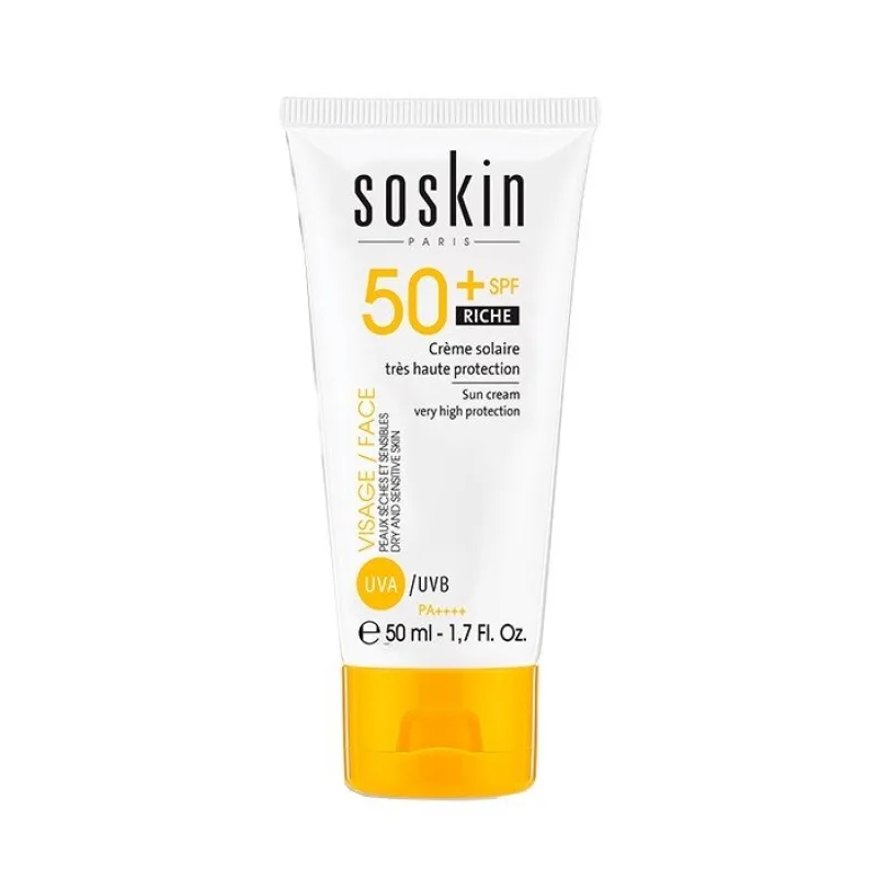 Soskin-Paris Sun Cream Very High Protection SPF 50 Riche 50 ml