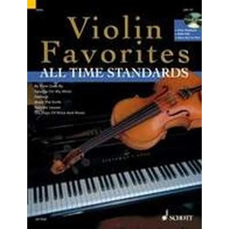 Schott Music Violin Favorites All Time Standards + CD