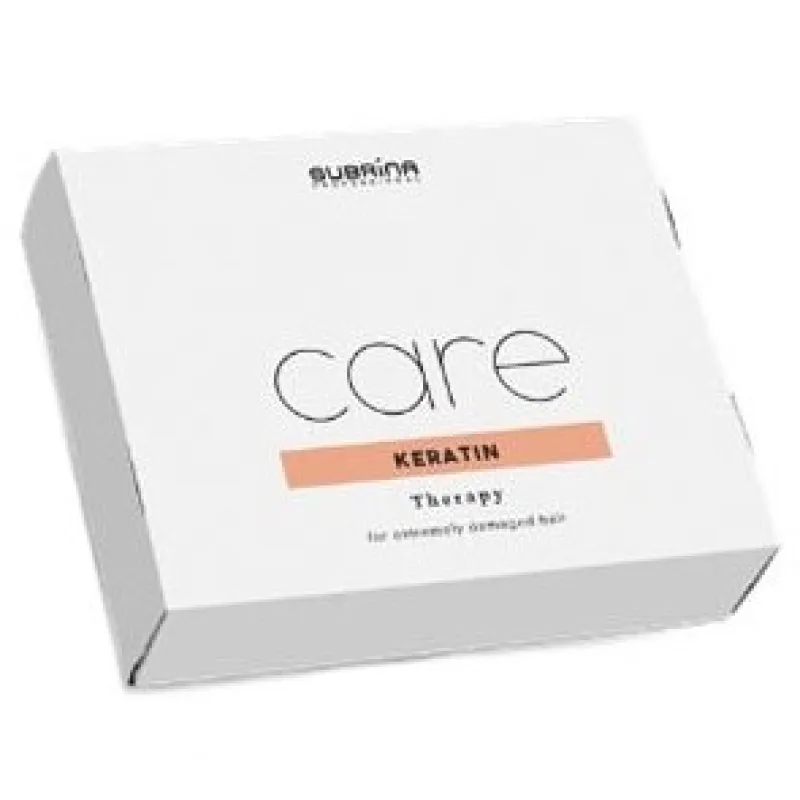 SUBRÍNA Care Keratín Therapy 6x10ml - Ampulky pre intenzívnu starostlivosť o poškodené vlasy