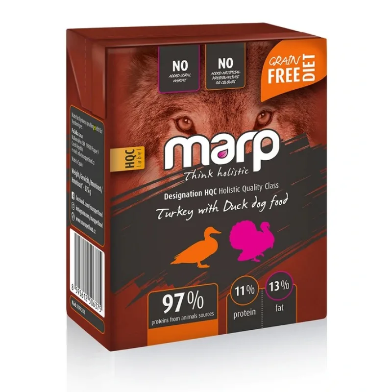 Marp Holistic morka s kačicou tetrapak 6x 375 g