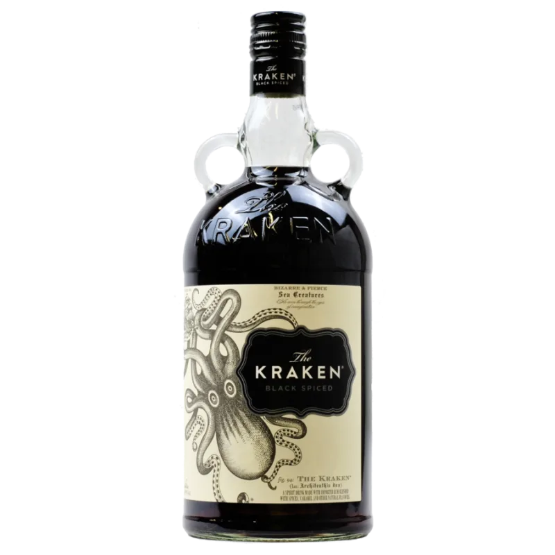 Kraken Black Spiced 40% 1 l (čistá fľaša)