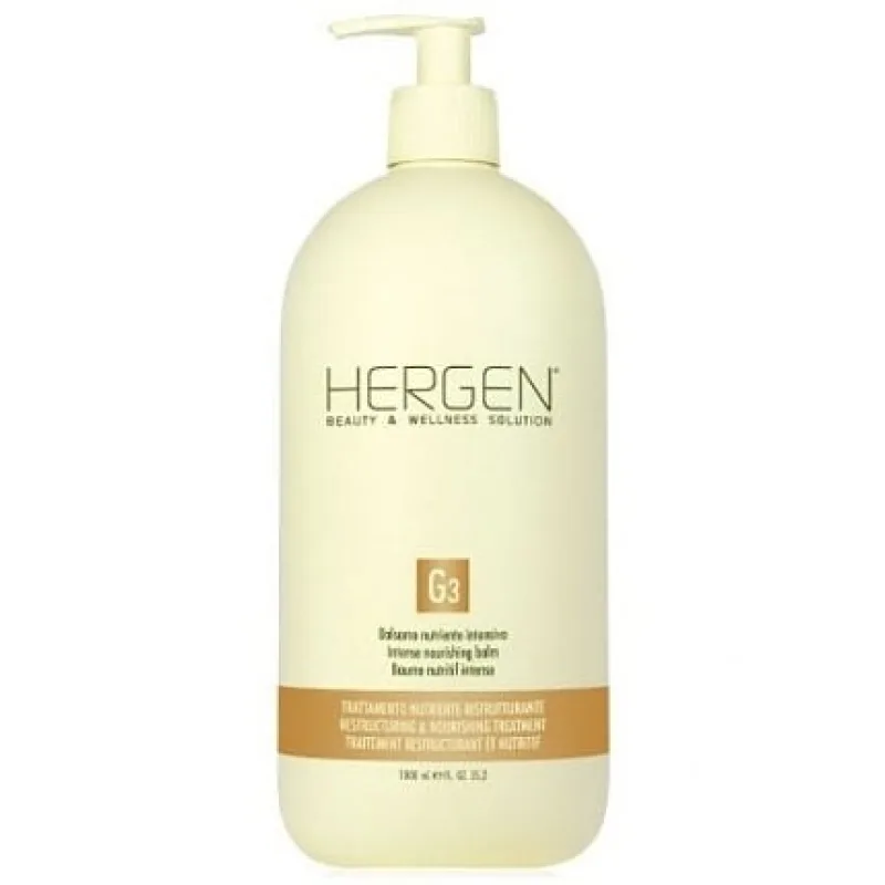 BES Hergen G3 Bezoplachový balzam 1000ml - intenzívna výživná starostlivosť