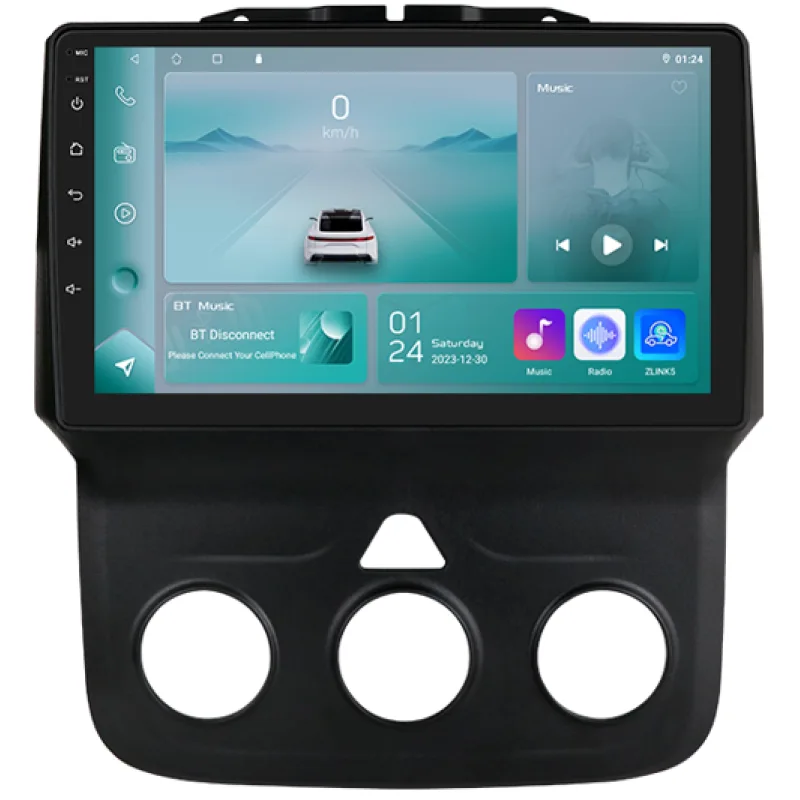 HIZPO KXRAM9001 Autorádio 9" Android pro Dodge RAM 1500, 2500, 3500 Model: P9002CP (2+32GB) CHR1204