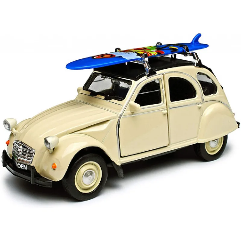 Welly Citroën 2CV Surf, béžový 1:34-39