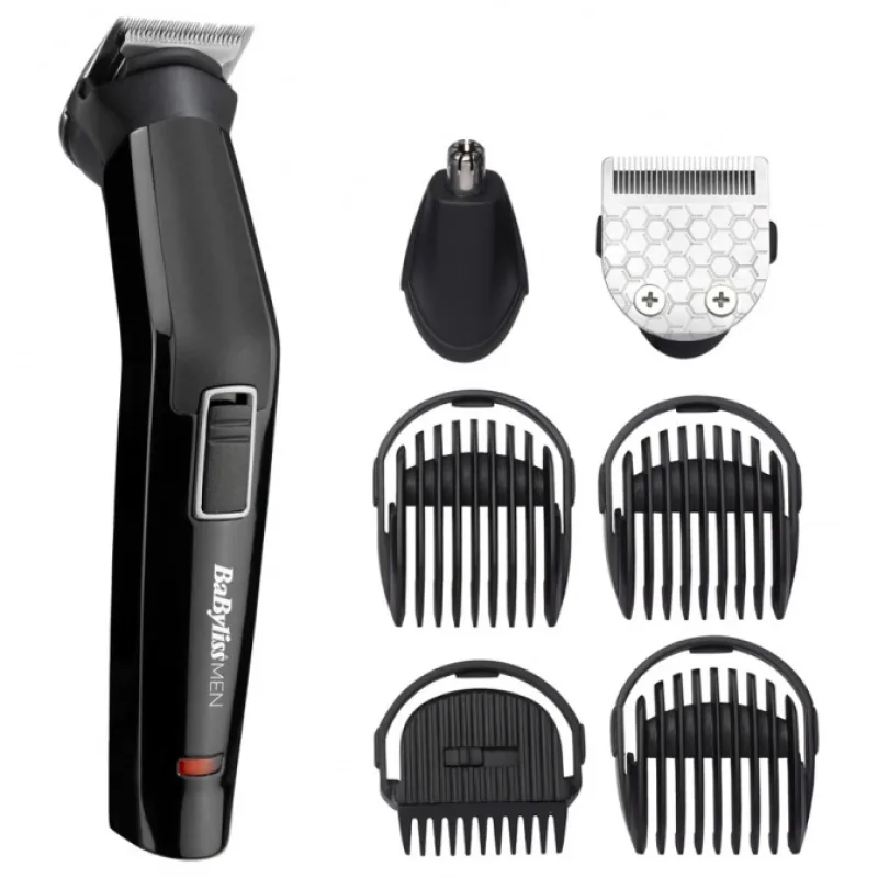 BABYLISS PARIS BABYLISS Men MT725E Multi 6v1 - multifunkčný zastrihávač vlasov, fúzov a chĺpkov