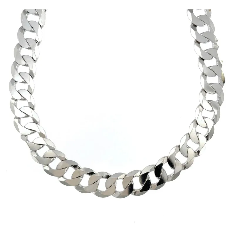 Strieborný pánsky reťaz pancr dĺžka retiazky 55cm