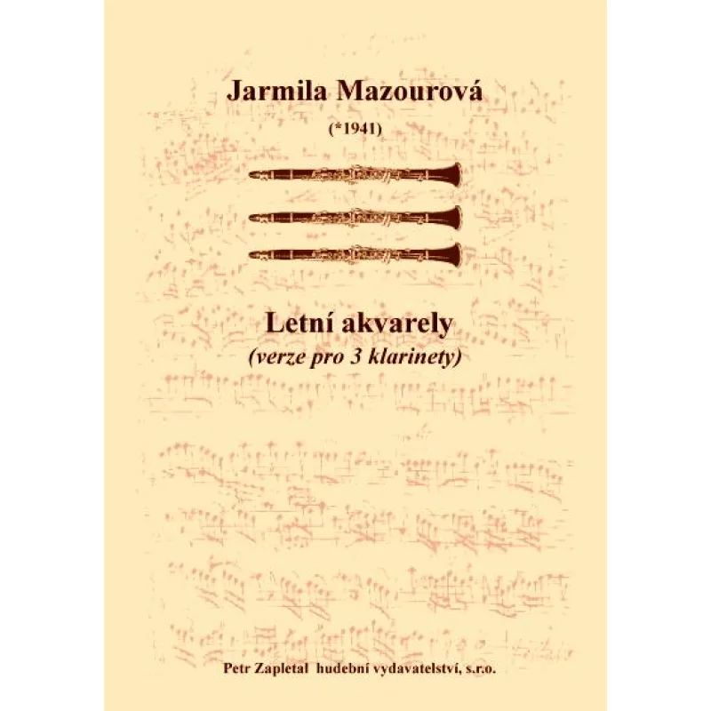 NotaNota Letní akvarely (verze pro klarinety)