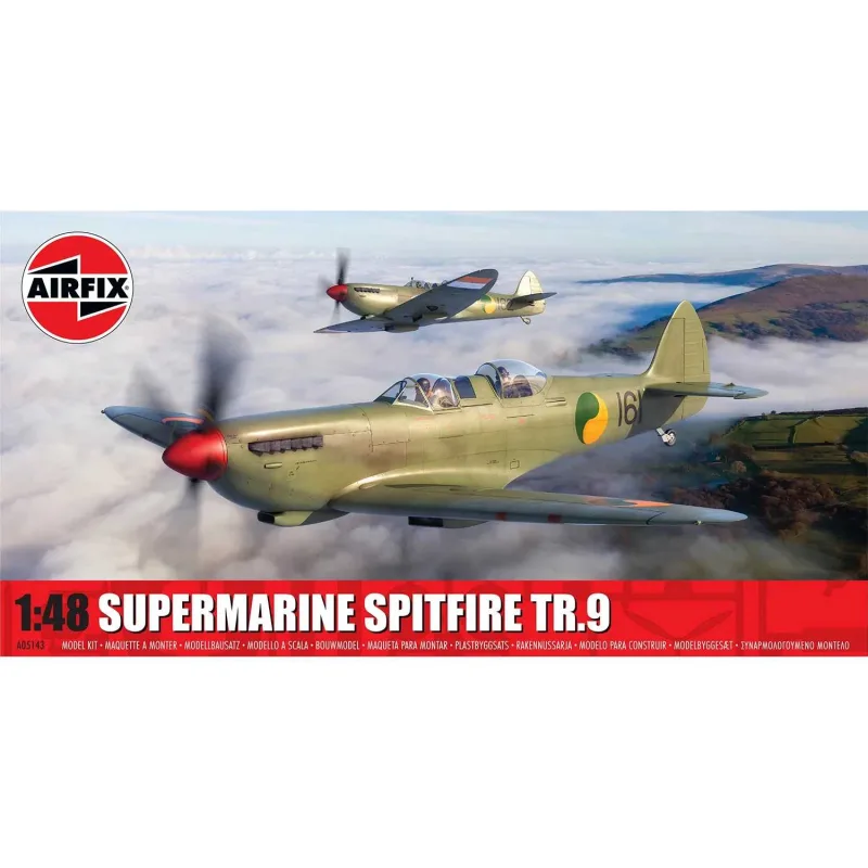 Airfix Classic Kit letadlo A05143 - Supermarine Spitfire Tr.9 (1:48)