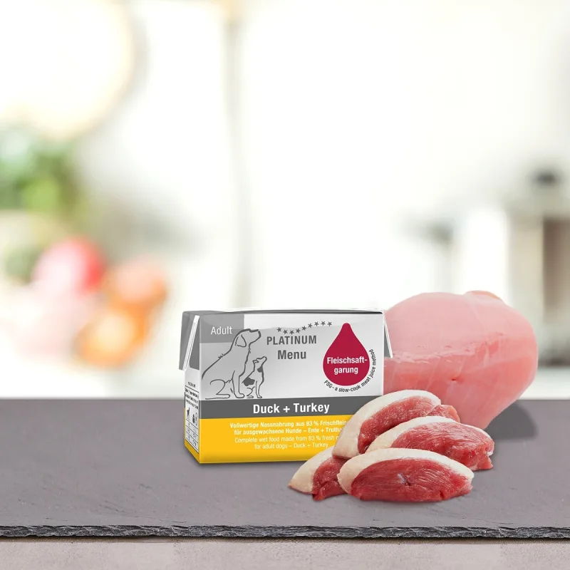 platinum natural PLATINUM Menu Duck + Turkey 12 x 185 g