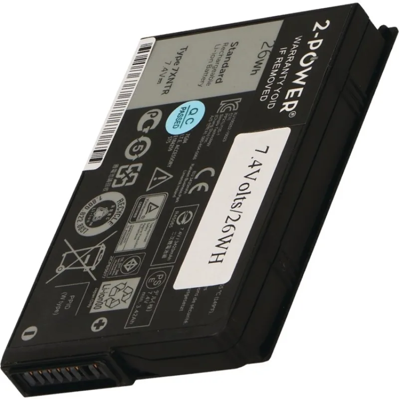 2-POWER Baterie 7,4V 3600mAh pro Dell Latitude 7200 series Latitude 7202, Latitude 7212 77053289